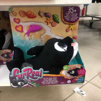Игрушка мягкая FurReal Friends кит Кикки Малыш-Касатка: отзыв пользователя Детский Мир
