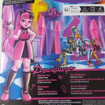 Кукла модельная Monster High Draculaura: отзыв пользователя ДетМир