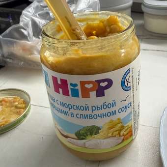 Пюре Hipp Лапша-рыба-овощи-сливочный соус с 9 мес 190 г: отзыв пользователя Детский Мир