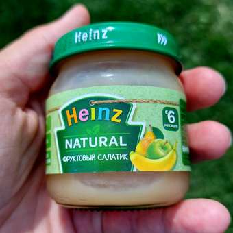 Пюре Heinz Фруктовый салатик с 6 мес 80 г: отзыв пользователя ДетМир