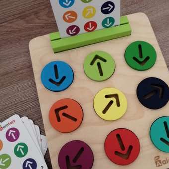 Настольная игра Alatoys Детский деревянный развивающий в ассортименте: отзыв пользователя Детский Мир