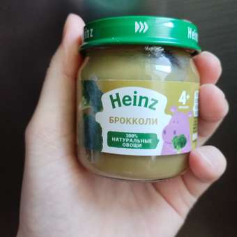 Пюре Heinz Брокколи с 4 мес 80 г: отзыв пользователя ДетМир