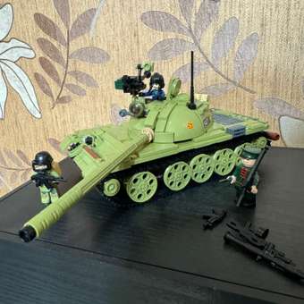 Конструктор SLUBAN Танк T54C 604 дет.: отзыв пользователя ДетМир