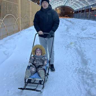 Санки NiKA kids Nikki3: отзыв пользователя Детский Мир