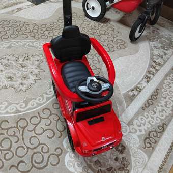 Пушкар BabyCare Mercedes G350d с ручкой: отзыв пользователя Детский Мир