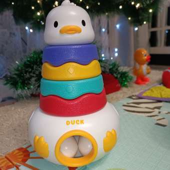 Игрушка BabyGo пирамидка Уточка: отзыв пользователя ДетМир