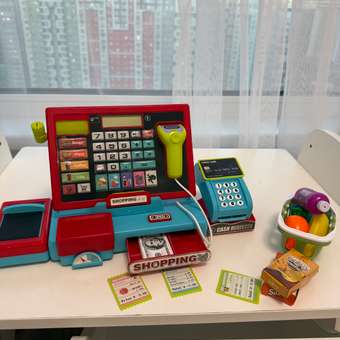 Игрушка TrendToys Касса детская с продуктами 29 предм.: отзыв пользователя Детский Мир