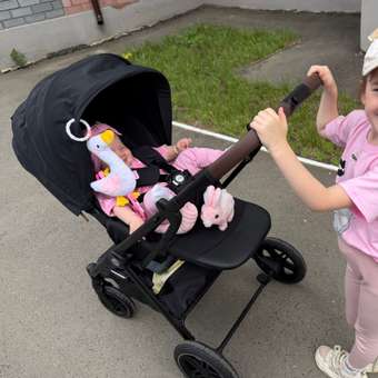 Коляска прогулочная Happy Baby Luna 360 черный: отзыв пользователя Детский Мир