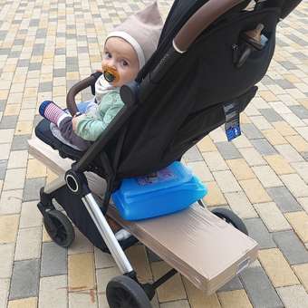 Коляска прогулочная Amarobaby Handy черный: отзыв пользователя Детский Мир