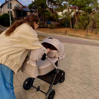 Коляска 3в1 Farfello Baby shell бежевый: отзыв пользователя Детский Мир