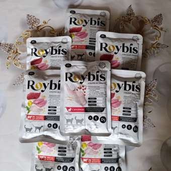 Корм для кошек Roybis 85г мясное ассорти кусочки в соусе для выведения комочков: отзыв пользователя. Зоомагазин Зоозавр