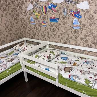 Кровать подростковая Polini kids (белый): отзыв пользователя Детский Мир
