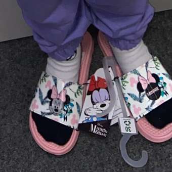 Сланцы Minnie Mouse: отзыв пользователя Детский Мир