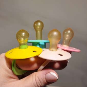 Пустышка Курносики латекс анатомическая от 0 мес.: отзыв пользователя ДетМир