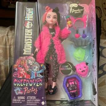 Кукла модельная Monster High Draculaura: отзыв пользователя ДетМир