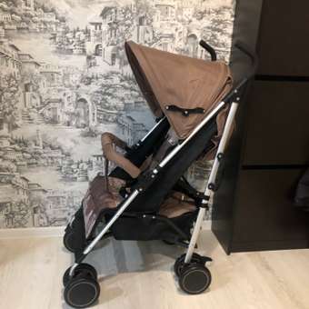 Коляска прогулочная Babyton City Coffie коричневый: отзыв пользователя Детский Мир