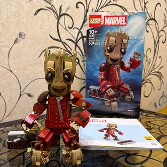 Конструктор LEGO Marvel Super Heroes Сборный Грут 604 дет.: отзыв пользователя Детский Мир