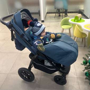 Коляска прогулочная JOVOLA SELENA Air 2025 синий: отзыв пользователя Детский Мир