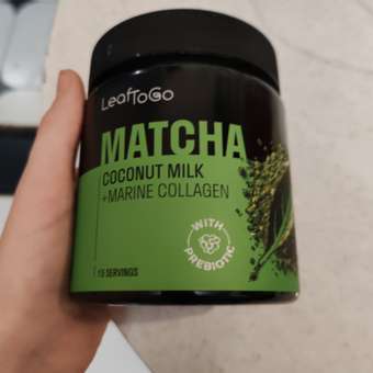 Японская матча зеленая LeafToGo + морской коллаген порошок 180 гр: отзыв пользователя Детский Мир