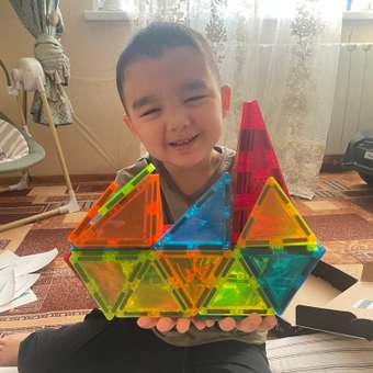 Конструктор Attivio Животные магнитный 83 дет.: отзыв пользователя Детский Мир