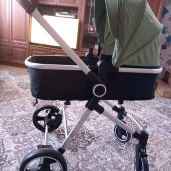 Коляска трансформер Babyton FlexiRide Black-Green: отзыв пользователя ДетМир