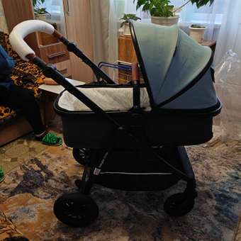 Коляска 2в1 BabyGo Sandy бирюзовый: отзыв пользователя Детский Мир