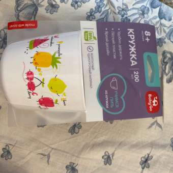 Кружка BabyGo Fruits 200 мл 1 предм.: отзыв пользователя ДетМир