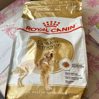 Корм для собак ROYAL CANIN Golden Retriever породы золотистый ретривер 3кг: отзыв пользователя. Зоомагазин Зоозавр
