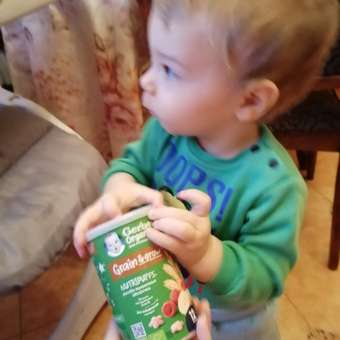 Снеки Gerber звездочки-банан-малина 35г с 12месяцев: отзыв пользователя ДетМир