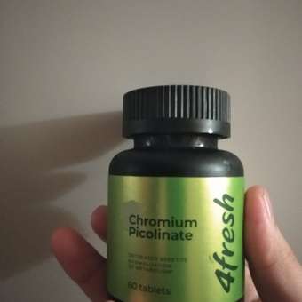 Пиколинат хрома 4fresh Health 60 шт: отзыв пользователя Детский Мир