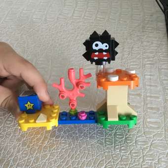Конструктор LEGO Super Mario Лохматик и гриб-платформа 39 дет.: отзыв пользователя ДетМир