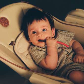 Стульчик для кормления Amarobaby Elegant бежевый: отзыв пользователя Детский Мир