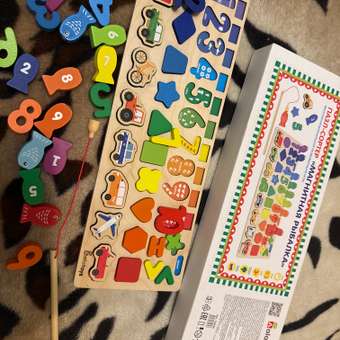 Игрушка Alatoys рыбалка Монтессори в ассортименте: отзыв пользователя Детский Мир