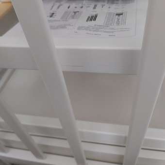 Детская кроватка TOPOTUSHKI, поперечный маятник (белый): отзыв пользователя Детский Мир