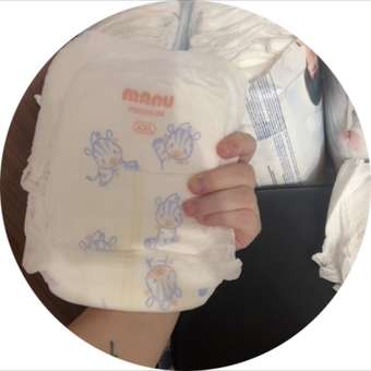 Трусики MANU Premium XXL (15-20 кг) 44 шт.: отзыв пользователя ДетМир