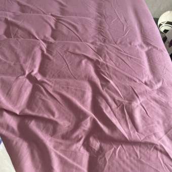 Простынь на резинке 160х200 см Mrs.Stretch Mr.Jersy натяжная полисатин цвет пыльная роза: отзыв пользователя Детский Мир