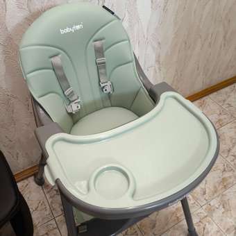 Стульчик для кормления Babyton Bueno Green-Grey зеленый: отзыв пользователя Детский Мир