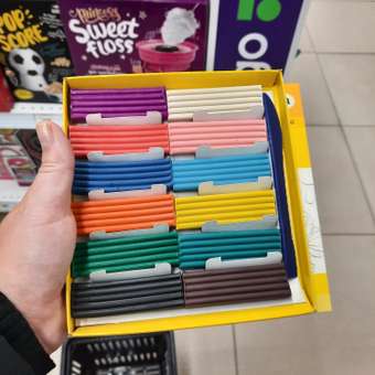 Пластилин ГАММА 12 цв.: отзыв пользователя Детский Мир