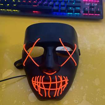 Маска Ball Masquerade со светом 801124: отзыв пользователя Детский Мир