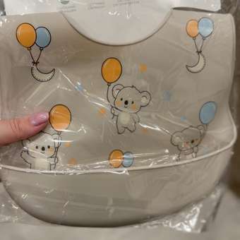 Нагрудник BabyGo силикон: отзыв пользователя Детский Мир