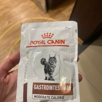 Корм влажный для кошек ROYAL CANIN GASTROINTESTINAL MODERATE CALORIE при расстройствах пищеварения: отзыв пользователя. Зоомагазин Зоозавр