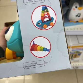 Игрушка BabyGo сортер Хамелеон: отзыв пользователя ДетМир