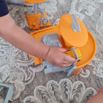 Гараж Funky Toys Строительная техника: отзыв пользователя Детский Мир