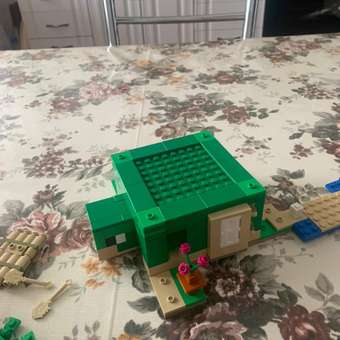 Конструктор LEGO Minecraft Черепаший пляжный домик 234 дет.: отзыв пользователя ДетМир