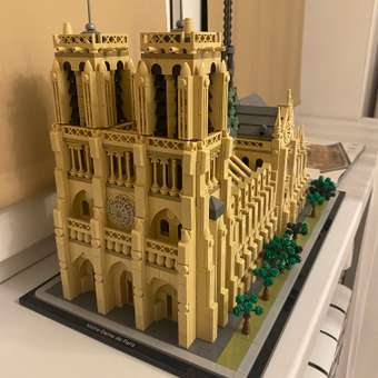 Конструктор LEGO Architecture Нотр-Дам 4383 дет.: отзыв пользователя Детский Мир