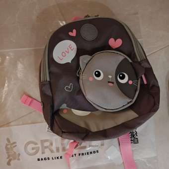 Рюкзак дошкольный Grizzly Кот: отзыв пользователя Детский Мир