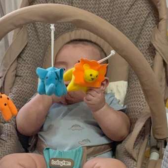 Шезлонг Babyton Beige бежевый: отзыв пользователя Детский Мир