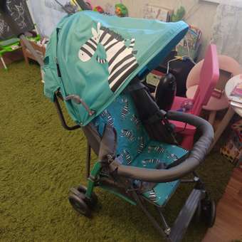 Коляска прогулочная Babyton Zoo Blue голубой: отзыв пользователя Детский Мир