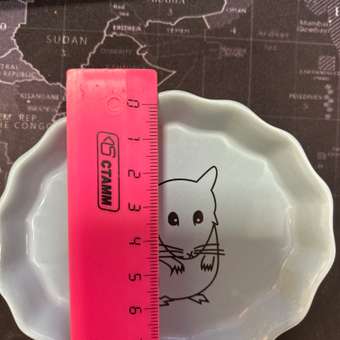 Миска для мелких животных Triol Хомка керамическая 55мл: отзыв пользователя. Зоомагазин Зоозавр