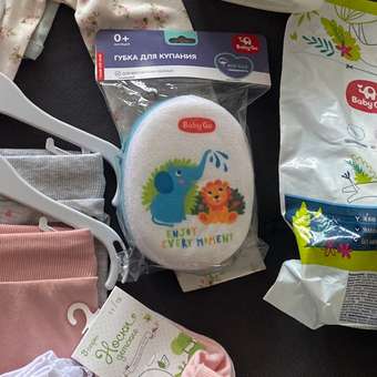 Губка BabyGo Слоник и Львенок: отзыв пользователя ДетМир